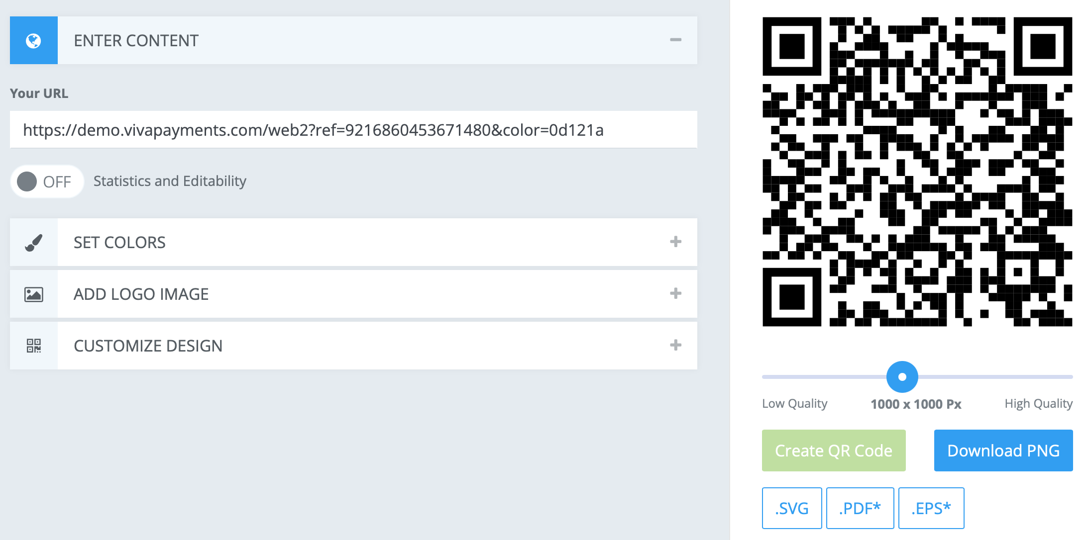 Create QR Code via Online Services