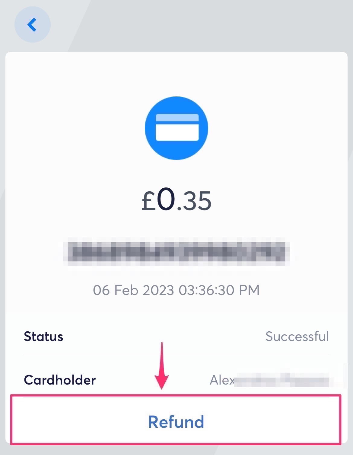 Banking app -  transactions-detail-3