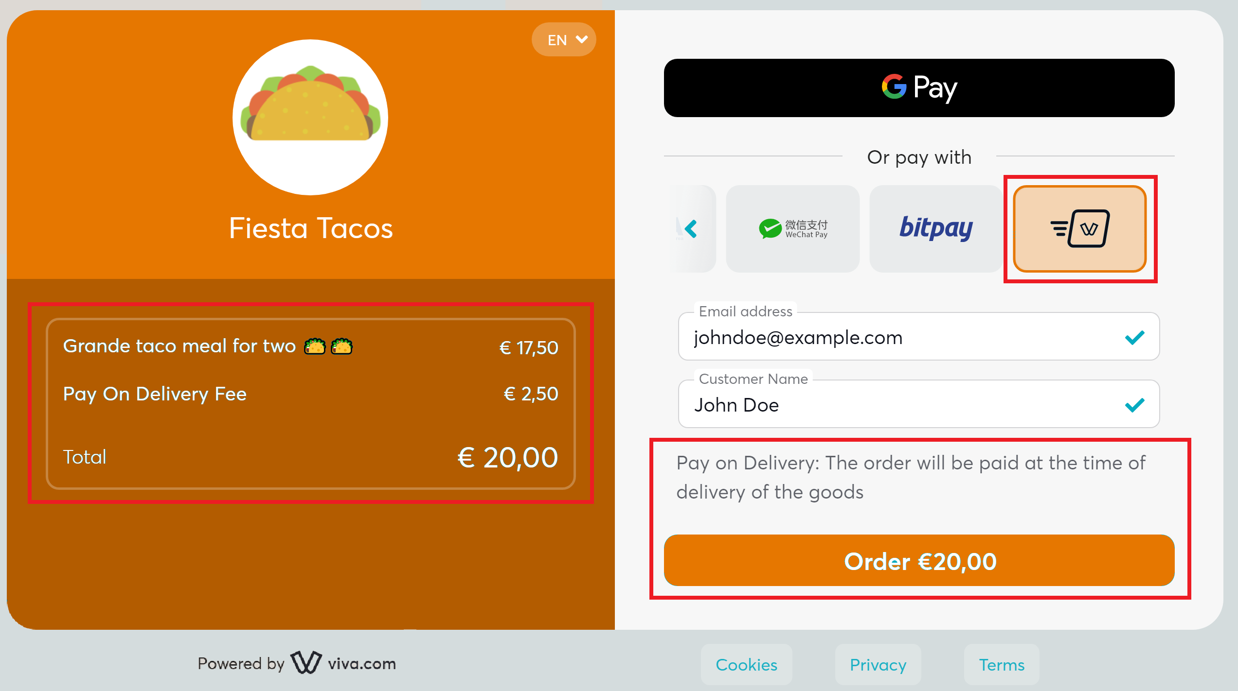 Pay on Delivery - User Journey - 1