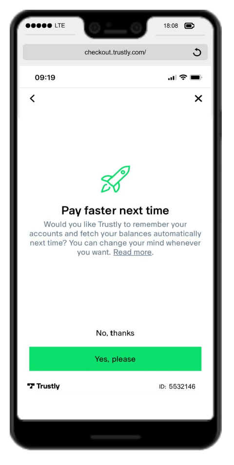 Trustly - User Journey - 3