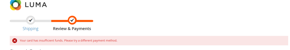 Intelligent decline message