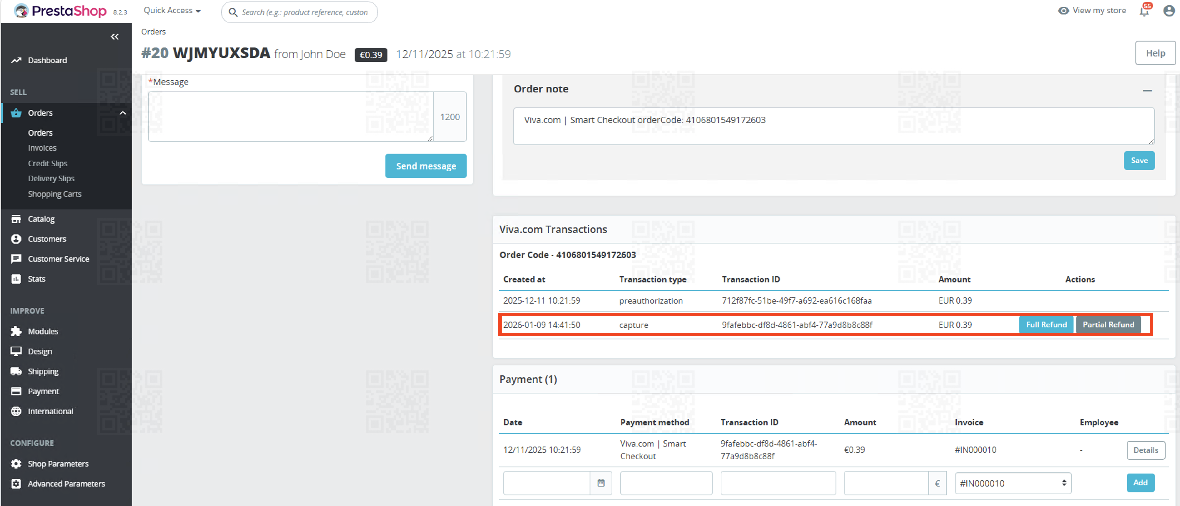Preauthorized transcation4