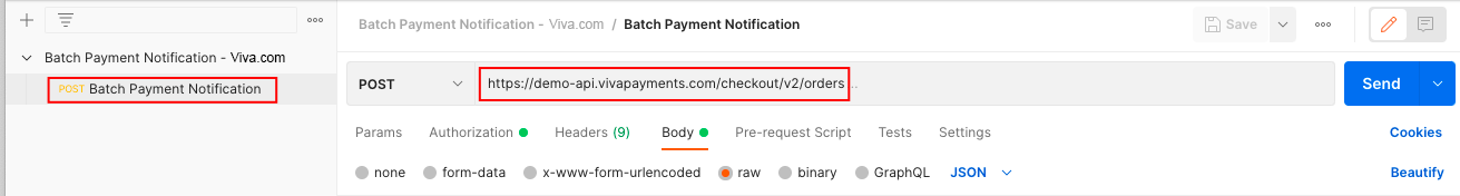 Postman Endpoints