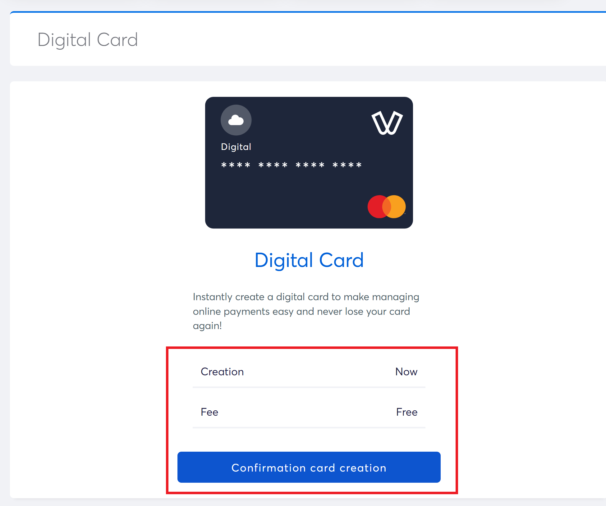 Create Digital Cards